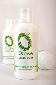 gel de baño ozonizado
